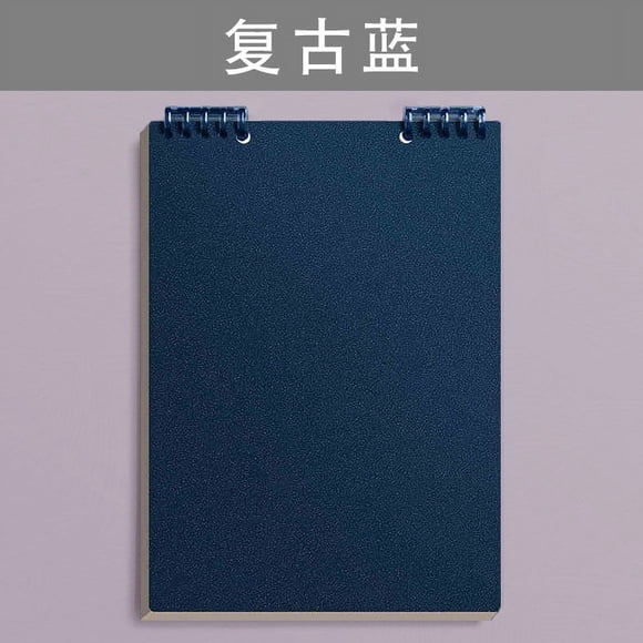 Libreta de hojas sueltas, ideal para diarios, con espiral, diseño compacto, ideal para estudiantes, escritores, planificación diaria, uso universitario, bloc de notas y material escolar.