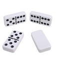 thumbnail image 5 of Silverman & Co. Double 6 Large White Domino Set - Black Case, 5 of 7