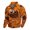 Blue, variant on GrmtClth Men's Long Sleeve Halloween Party Shirts Color Block Patchwork Skeleton Witch Ghost Pumpkin Design Stretch Comfortable Casual Athletic Golf Wear Tops Yellow M
