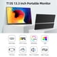 thumbnail image 2 of Monitor portátil t-bao T13S de 13,3 pulgadas, pantalla IPS A+, resolución de 1920*1080, ángulo de vi T-bao Negro, 2 of 7
