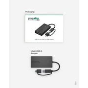 Plugable USB C to HDMI Adapter, Universal Video Graphics Adapter for USB 3.0 and USB-C Macs and Windows