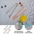 thumbnail image 2 of LITINKIMI 4Pcs Stainless Steel Ice Tongs Sugar Cube Holder and Snack Holder in Kitchen, 2 of 8