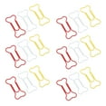thumbnail image 4 of Clips Papier Forme d'Os100pcs Papier Papier Bureau Clips Papier Forme d'Os Clips Élégant et Moderne, 4 of 5