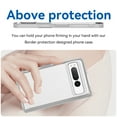 thumbnail image 4 of Allytech for Google Pixel Fold Clear Case, Hybrid Rugged Anti-Yellow Shockproof Hard Shell Back Cover Phone Case for Google Pixel Fold, Clear, 4 of 9