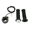 thumbnail image 3 of Throttle Grip, Simple Installation Durable Motorized Bicycle Handle Comfortable 22mm/0.87in  For Throttle Grip, 3 of 8