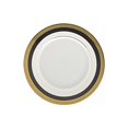 thumbnail image 2 of Ten Strawberry Street Sahara Black - 7.5 Inch Salad-Dessert Plate - Set Of 6, 2 of 2