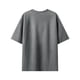 thumbnail image 3 of pstuiky camisetas de hombre, Camisas casuales de moda para hombre, de color liso, con cuello redondo y hombros caídos, mangas cortas ropa de hombre l, 3 of 3