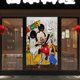thumbnail image 4 of Cortina de puerta de Mickey Mouse, cortina opaca para puerta de 34 x 57 pulgadas, cortina divisoria de privacidad para decoración del hogar, dormitorio, cocina, 2 paneles, 4 of 6