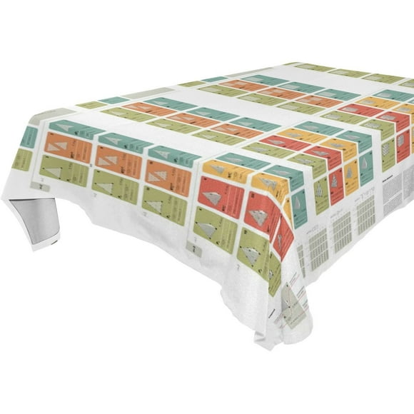 EREHome Periodic Table Of The Finite Elements Tablecloth 60x104 inches
