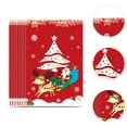 thumbnail image 6 of balikha 10Pcs Christmas Gift Bag Christmas Treat Bag Multifunctional Decoration Goody Bag Tote Bag for Presents Festival Xmas Biscuit E, 6 of 9