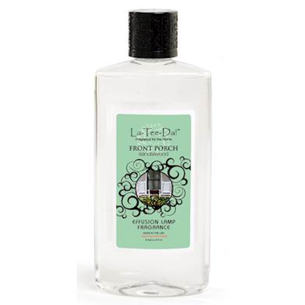 LaTeeDa Effusion and Fragrance Lamp Oil Refills 16 oz FRONT PORCH