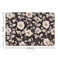 thumbnail image 5 of Pioneer Flower Floral Print Flannel Non Slip Door Rugs,Washable Door Mats Indoor,Decorative Door Mats,Dirt-Resistant and Absorbent Doormat for Entrance,Bedroom,Kitchen,Bathroom,23.5"x16", 5 of 5