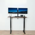 thumbnail image 6 of VIVO Black Manual Height Adjustable Stand Up Desk Frame Crank System, 6 of 7