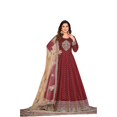 thumbnail image 1 of Robe Anarkali de Designer Indienne Personnalisée Ensemble Dupatta Tenue de Fête pour Femmes Salwar Kameez Robe, 1 of 5
