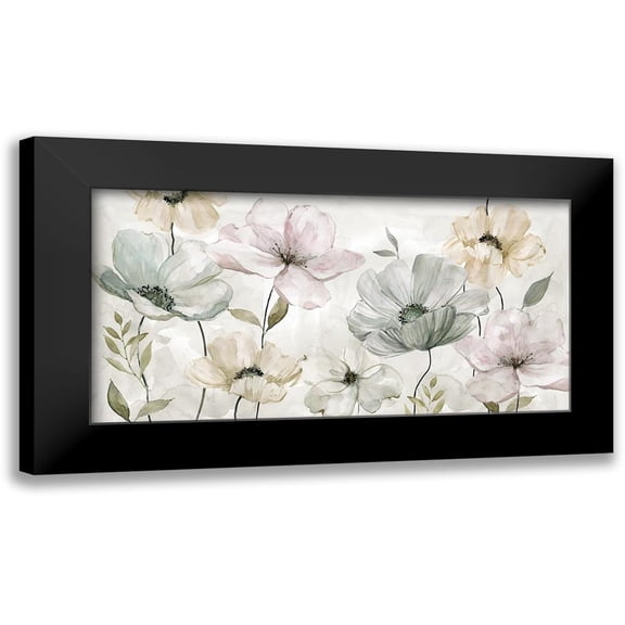 Robinson, Carol 14x9 Black Modern Framed Museum Art Print Titled - Garden Grays