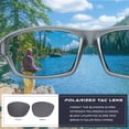 thumbnail image 3 of Polarized Wrap Around Sports Sunglasses for Men Women Driving Fishing Running Cycling Sun Glasses, 3 of 6