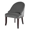 thumbnail image 3 of CorLiving Antonio Velvet Accent Chair, 3 of 4