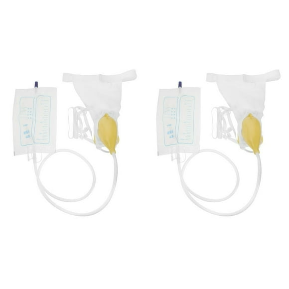 LOVEVER2 Ensembles Cathéter Urinaire Urinaire pour Femmes Fauteuils Roulants Tissu Plastique Personnes Âgées