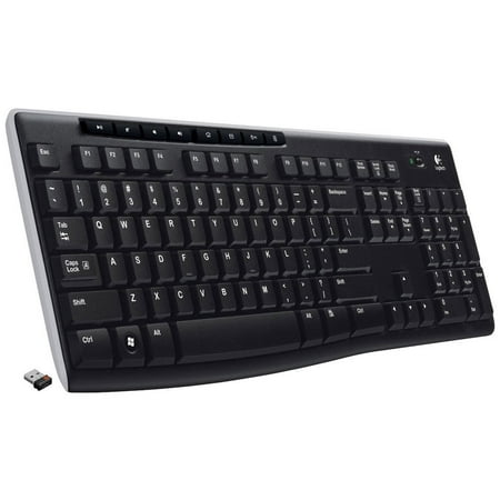Logitech Wireless Keyboard K270 with Long-Range