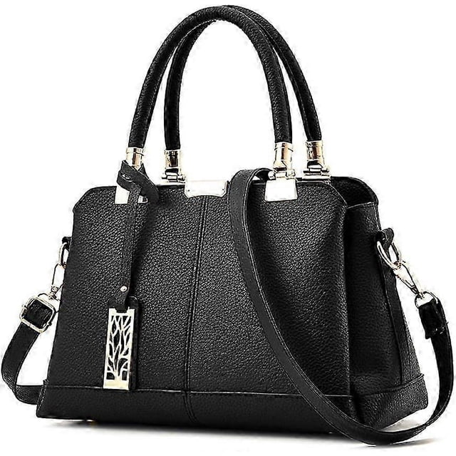 Bolsos de mujer, bolsos de moda para damas, bolsos de hombro con asa superior, piel sintética.