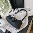 thumbnail image 1 of Bolso de mujer Bolso Hobo elegante Bolso simple para axilas Bolso bandolera (Negro), 1 of 8