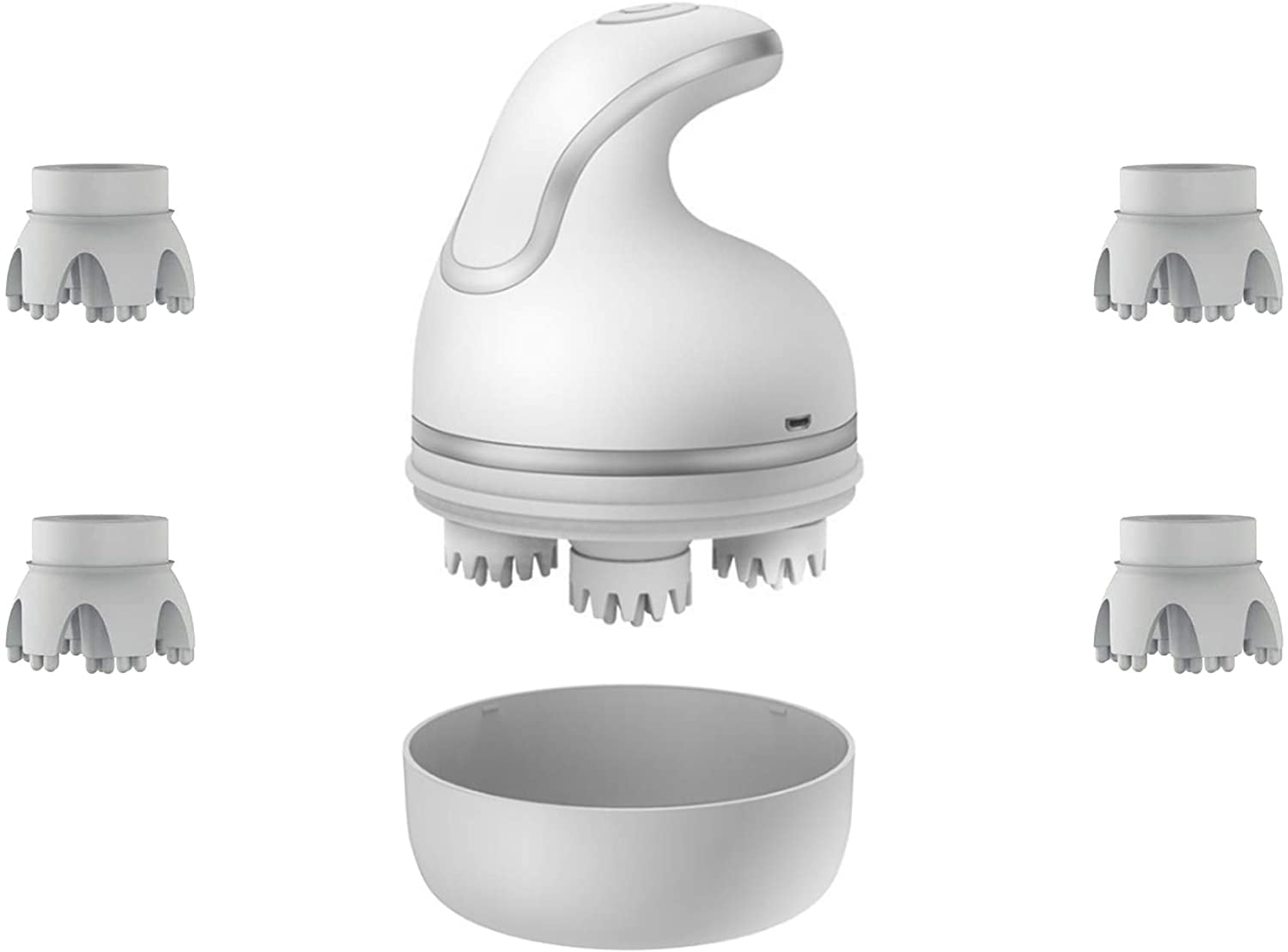 Electric Scalp Massager, Cordless Head Massager Scalp Stress Relax for