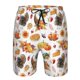 thumbnail image 3 of Fotbe Thanksgiving Turkeys 1 Trajes de Baño Estampados para Hombre, Shorts de Verano de Secado Rápido, Ropa de Playa, Bañadores-Large, 3 of 6