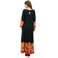thumbnail image 4 of Phagun Womens Designer Anarkali Kurti Dress Ethnic Black Casual Flared Kurta-10, 4 of 7