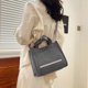 thumbnail image 3 of Bolso de mano de pana para mujer, bolso Hobo de hombro, bolso cruzado, monederos de compras, 26*22*10cm, 3 of 5