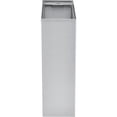 thumbnail image 3 of Global Industrial Stainless Steel Wall Mount Trash Can 11 Gallon, 3 of 7