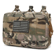 thumbnail image 1 of Bolsa Táctico Militar Con Porta Cargadores Apilables Triples Xtellar verde, 1 of 4