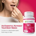 thumbnail image 6 of EZ Melts Dissolvable Vitamin B1 25 mg, Sugar-Free, 45-Day Supply - 1 Pack, 6 of 7
