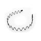 thumbnail image 1 of Diadema ondulada Qarigey tipo 13 Unisex negro Suministros de salón Accesorio para el cabello, 1 of 6