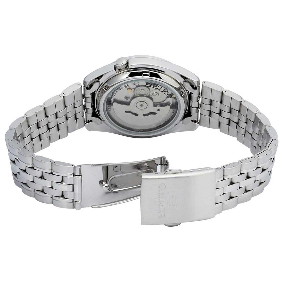 Seiko Men's snk355 automatic stainless steel dress watch - Walmart.com
