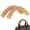 Orange, variant on 2pcs Genuine Leather Bag Handle Wrap Purse Strap Protector, 5.5x2.5 inch Orange Shoulder Bag Handle Covers Soft Purse Strap Pad for Wallet Tote Bag Suitcase Shopping Bags(Light Brown)