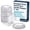 Clear, variant on Strongest Home Wall & Door Handle Stopper 2" Set of 10 Pieces Clear Rubber Door Knob, Round Wall Shield Cushion, Quiet Wall Protector for Door Handle, Guard Door Bumper Self-Adhesive