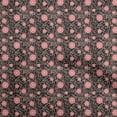 thumbnail image 1 of oneOone Cotton Poplin Twill Black Fabric Asian Suzani Diy Clothing Quilting Fabric Print Fabric By Yard 56 Inch Wide, 1 of 5