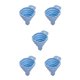 thumbnail image 3 of Wosthever Embudo de cocina Hogar Cocinas Gadget Sub Paquete Herramienta Mini SizeCone Líquido Tolva Aceite Cerveza Miel Embudos Azul Type2 NO2, 3 of 6