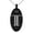 Black, variant on Stainless Steel Letter T Initial Metro Retro Monogram Engraved Small Oval Charm Pendant Necklace