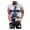 White, variant on asdoklhq Clearance, 2025 Summer Fall Mens Tops Clearance under $5 Men's Street Fashion Casual Cross Print Round Neck Short Sleeve,Gray S