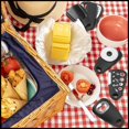 thumbnail image 4 of CHUANK Kitchen Gadgets Set 6 Pieces  Space Saving Cooking Tools Kitchen Accessories  RV Camper Must Haves for Camping  Pizza Cutter  Fruit Peeler  Herb Stripper  Opener  Grinder & Grater, 4 of 8