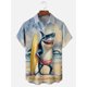 thumbnail image 3 of Camiseta divertida con estampado 3D de animales de dibujos animados para hombre, camisetas de manga corta de secado rápido, ropa informal para hombre, camisas de moda urbana de verano, 3 of 5