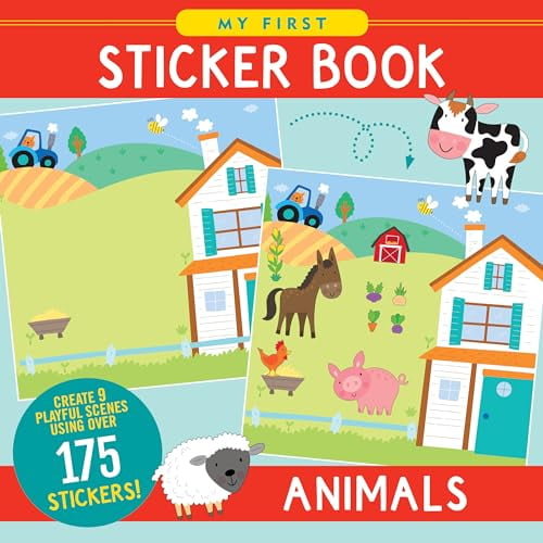 My First Sticker Book - Animals (175 Stickers) Peter Pauper Press [Paperback]