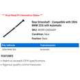 thumbnail image 2 of Rear Driveshaft - Compatible with 2006 BMW 325i with Automatic, 2 of 2