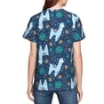 thumbnail image 7 of Wukai Alpaca Astronaut in Space Youth Unisex Short Sleeve T-Shirt for Boys, Girls, Teens, and Kids-Large, 7 of 7