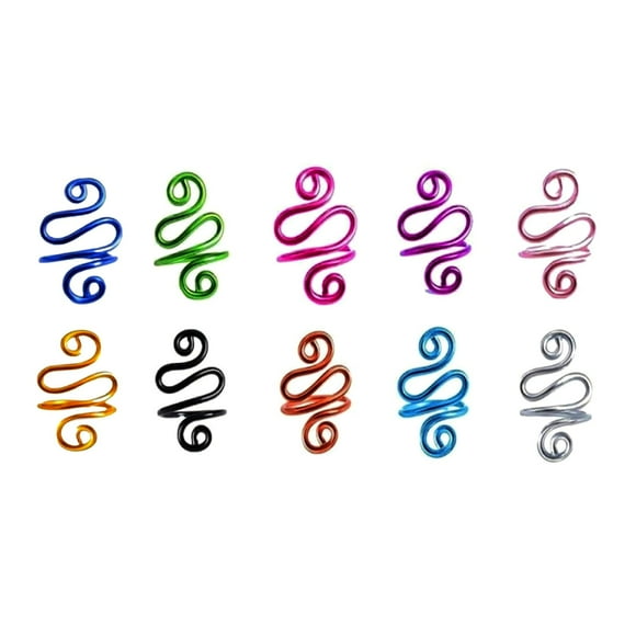Hearth & Gear Handmade Crochet Ring Adjustable Crochet Tension Ring For Knitting And Crochet Crochet For The Knitter (10pc) Kids Arts And Crafts Kits Ages 4-8 Diy Crafts for Adults Women Arts And