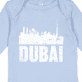 thumbnail image 4 of Inktastic Dubai City Skyline with Grunge Boys or Girls Long Sleeve Baby Bodysuit, 4 of 5