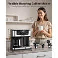 thumbnail image 2 of Cafetera AIRMSEN de 12 tazas con sistema dual y pantalla táctil de 1000W, 2 of 8