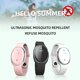 thumbnail image 4 of Pulsera repelente de mosquitos M18 con tecnología ultrasónica - Ideal para bebés, niños y embarazadas - Protección portátil contra insectos para adultos - Disponible en color blanco - Carga rápida, 4 of 7