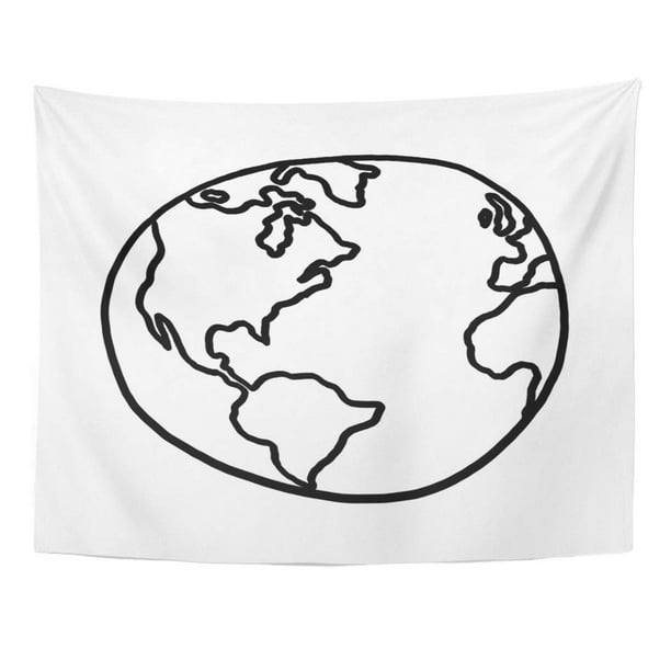 Zealgned Draw World Outline Drawing Planet Earth Globe Black Cartoon Line Map Wall Art Hanging Tapestry Home Decor For Living Room Bedroom Dorm 51x60 Inch Walmart Com Walmart Com Zealgned Draw World Outline Drawing Planet Earth Globe Black Cartoon Line Map Wall Art Hanging Tapestry Home Decor For Living Room Bedroom Dorm 51x60 Inch Walmart Com Walmart Com